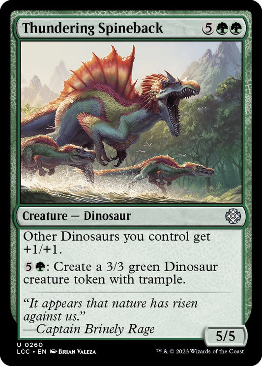 Thundering Spineback [LCC - 260]