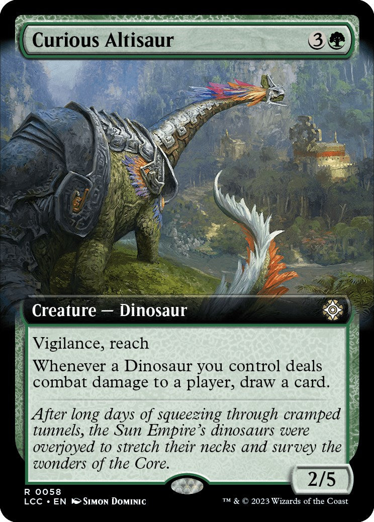 Curious Altisaur (Extended Art) [LCC - 58]