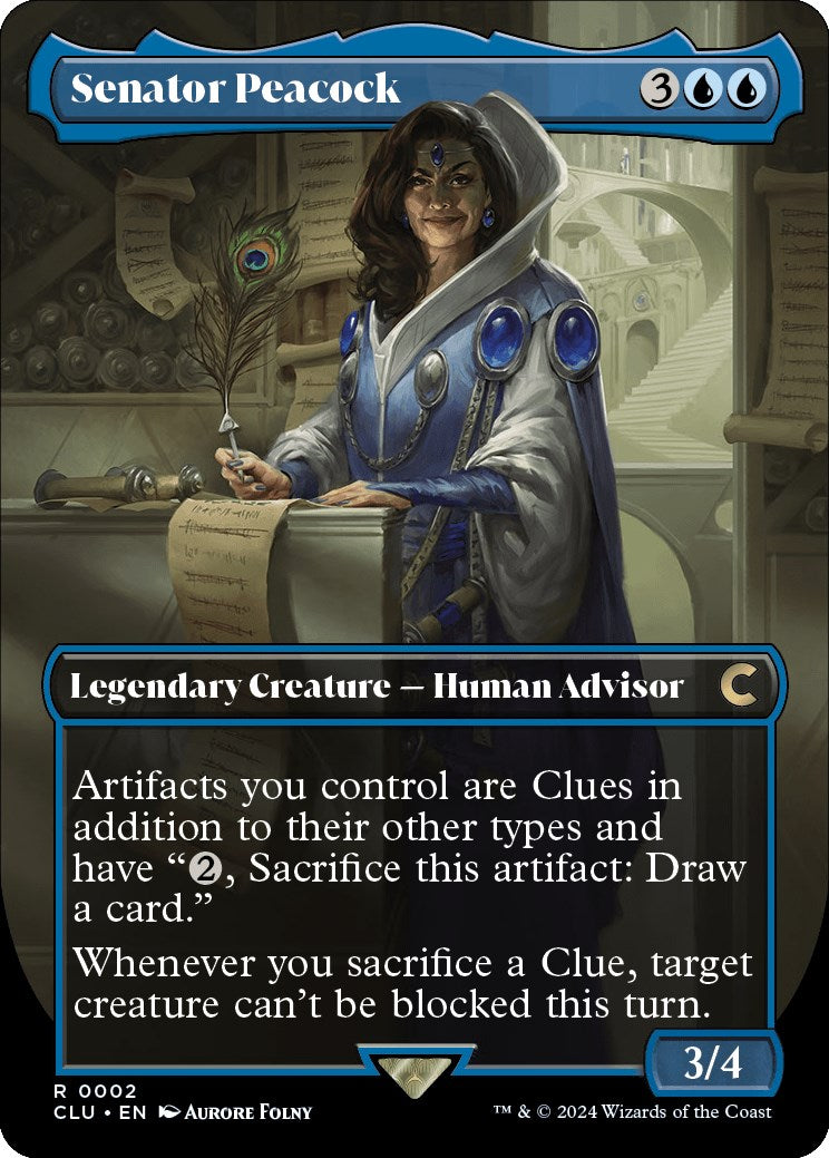 Senator Peacock (Borderless) [CLU - 2]