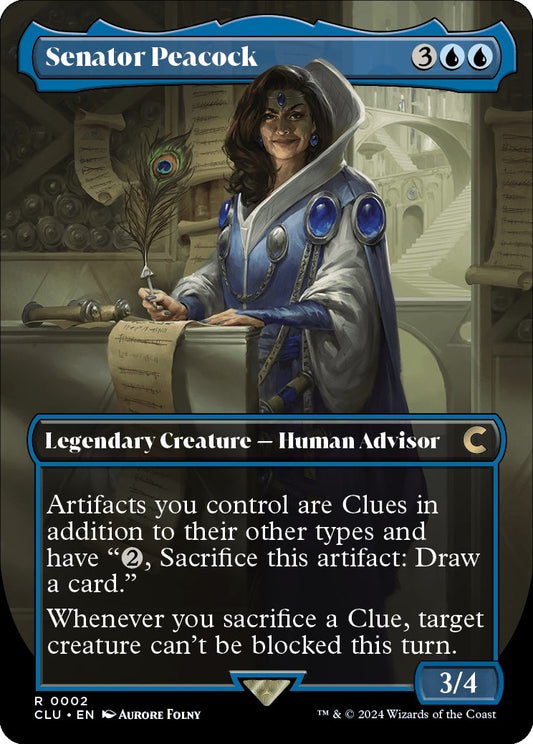 Senator Peacock (Borderless) [CLU - 2]