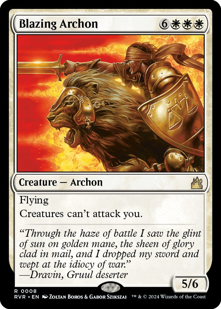 Blazing Archon [RVR - 8]