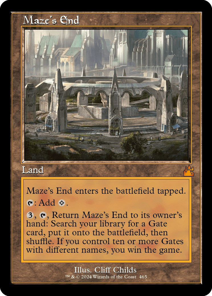 Maze's End (Retro Frame) [RVR - 465]