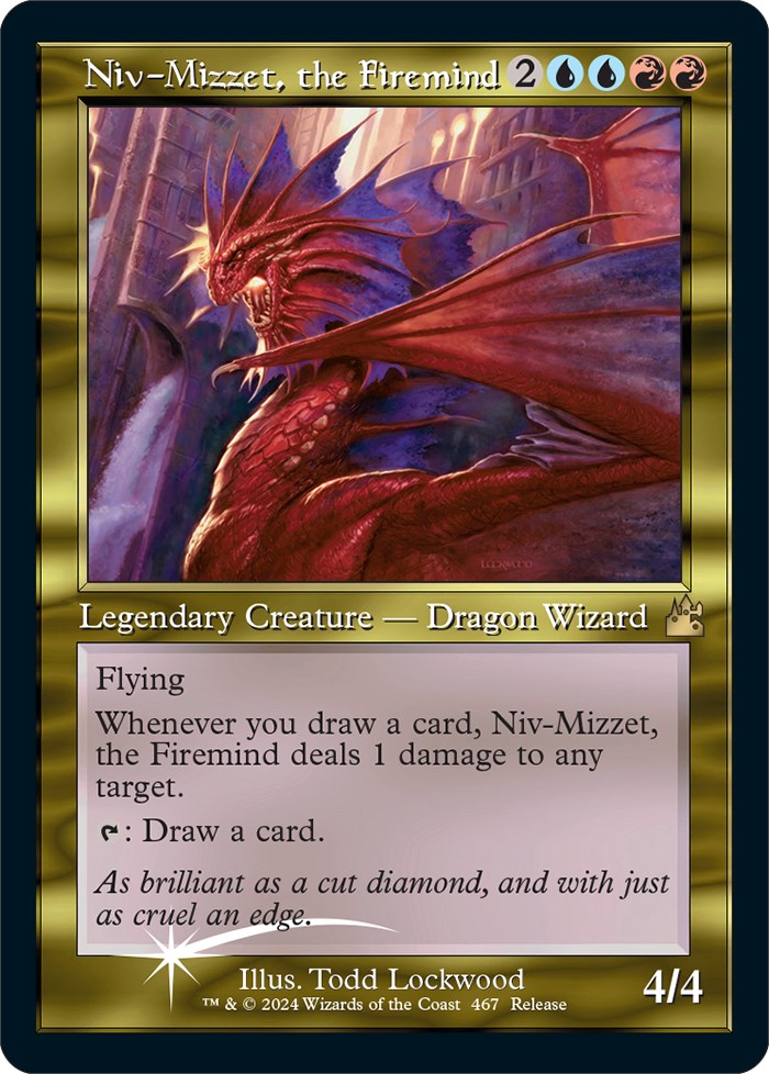 Niv-Mizzet, the Firemind (Retro Frame)