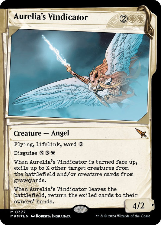 Aurelia's Vindicator (Showcase) (Invisible Ink) [MKM - 377]