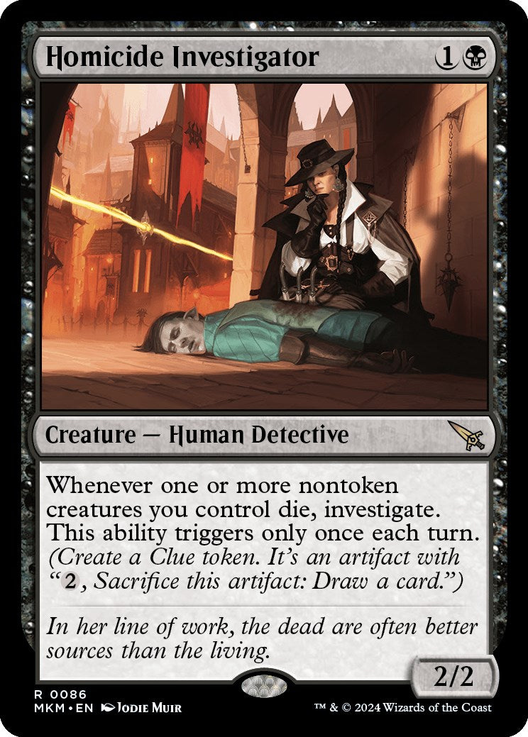 Homicide Investigator [MKM - 86]