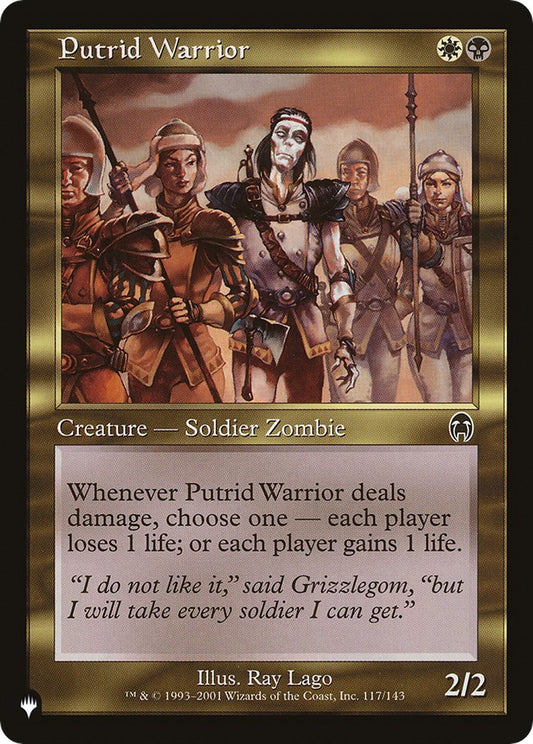 Putrid Warrior [LIST - 117/143]