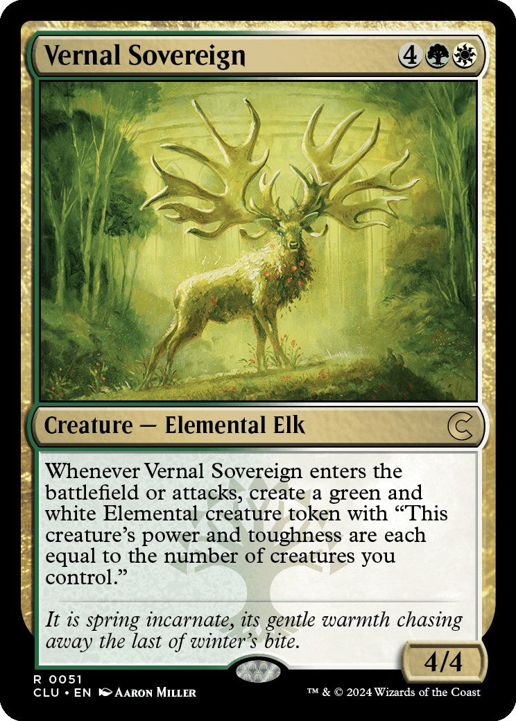 Vernal Sovereign [CLU - 51]