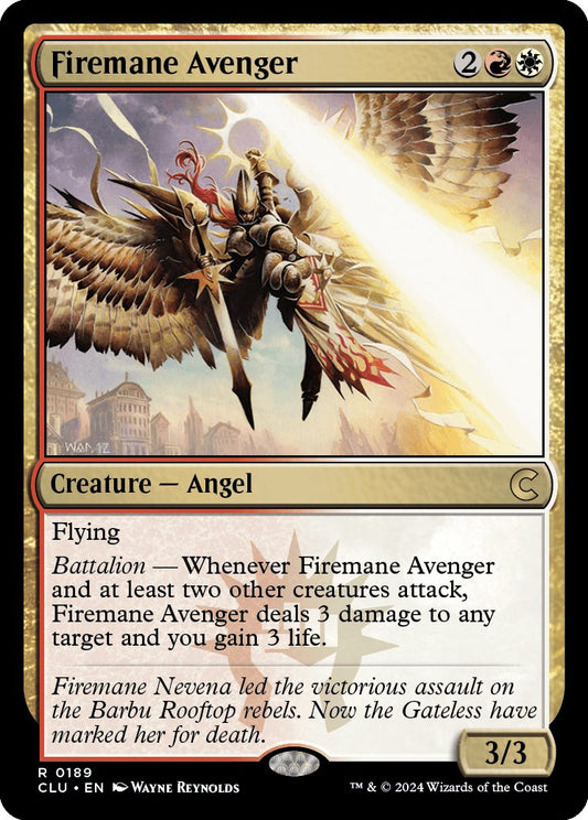 Firemane Avenger [CLU - 189]