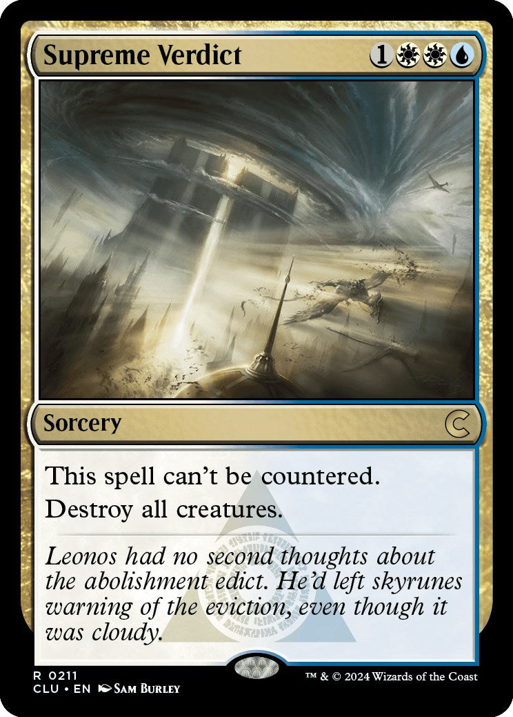 Supreme Verdict [CLU - 211]