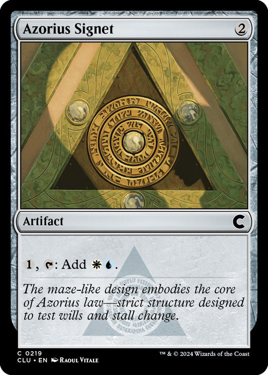 Azorius Signet [CLU - 219]