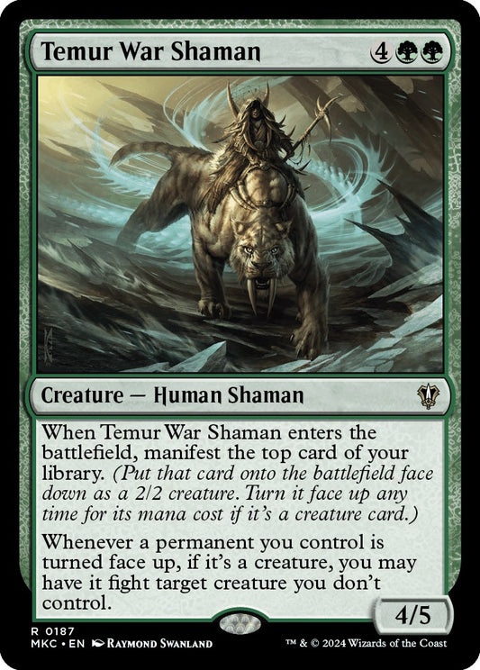Temur War Shaman [MKC - 187]