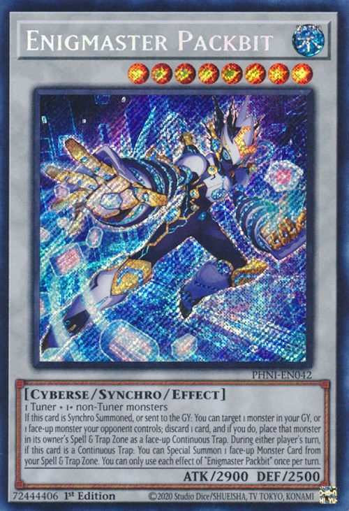 Enigmaster Packbit [PHNI-EN042] Secret Rare