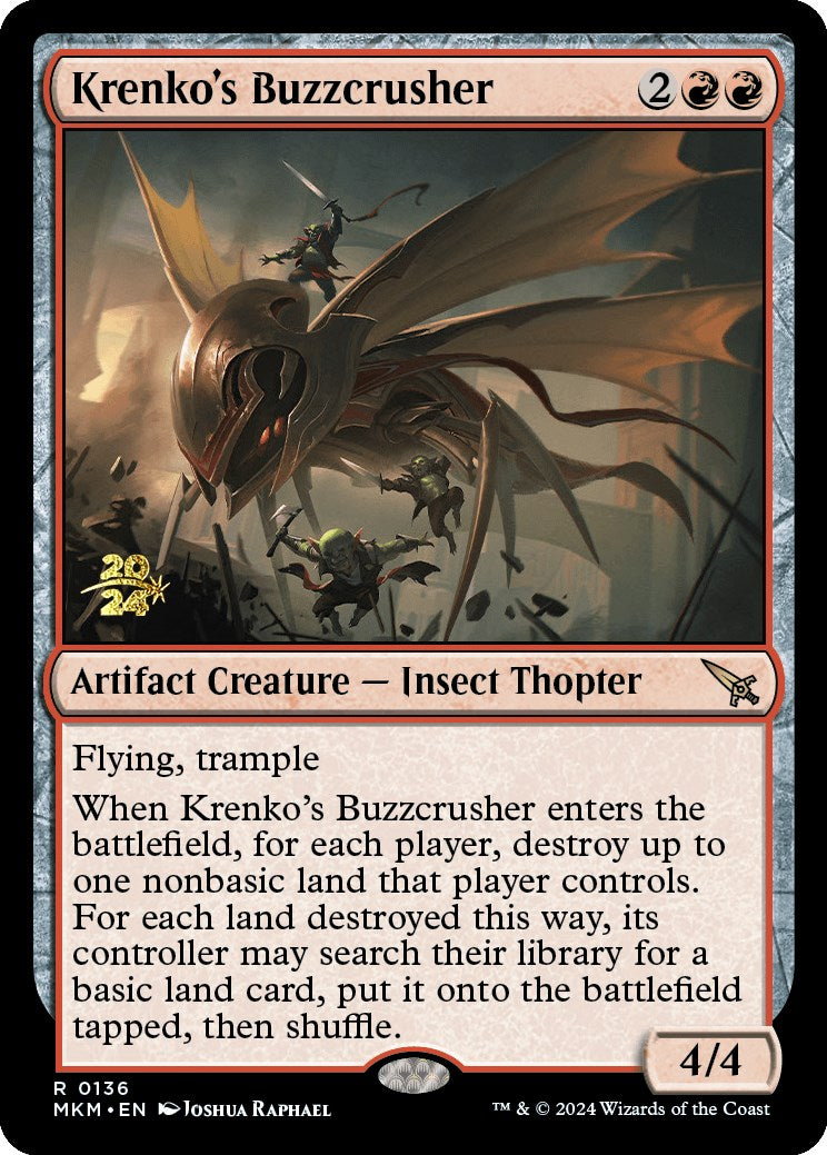 Krenko's Buzzcrusher [PRE - 136]