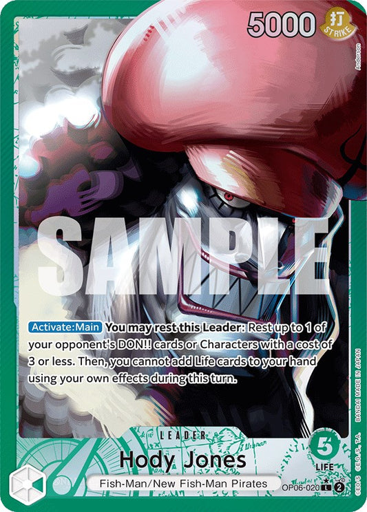 Hody Jones (020) (Alternate Art) [OP06 - 020]