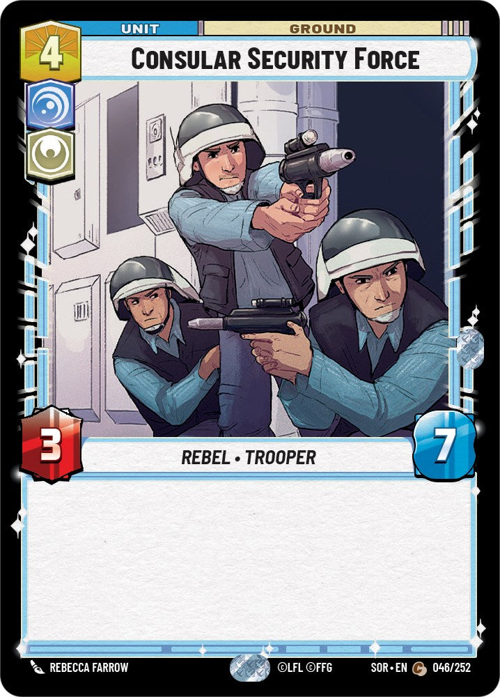 Consular Security Force [SOR - 046/252]