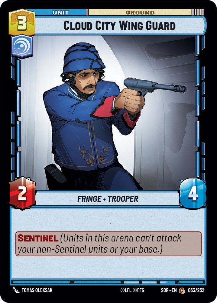 Cloud City Wing Guard [SOR - 063/252]