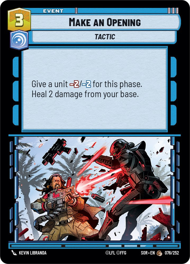 Make An Opening [SOR - 076/252]