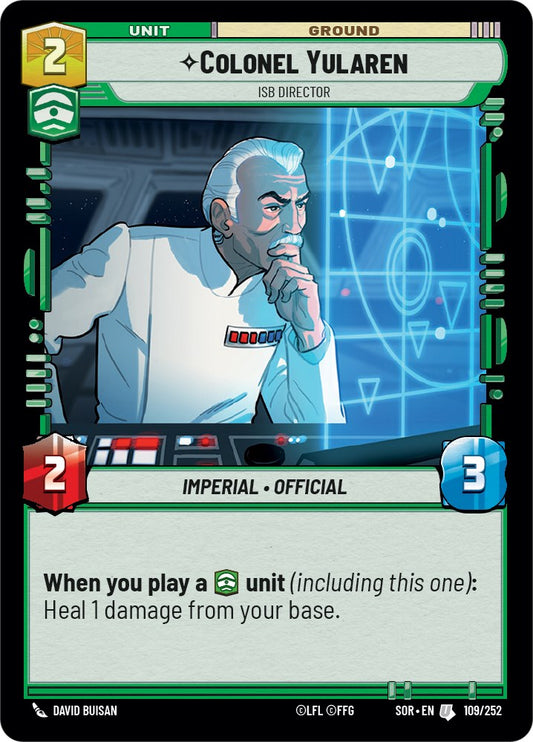 Colonel Yularen - ISB Director [SOR - 109/252]