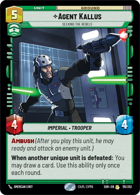 Agent Kallus - Seeking the Rebels [SOR - 115/252]