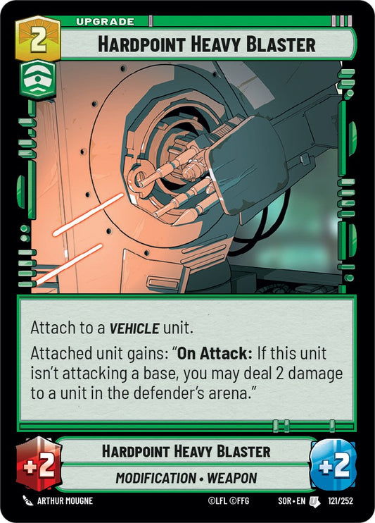 Hardpoint Heavy Blaster [SOR - 121/252]