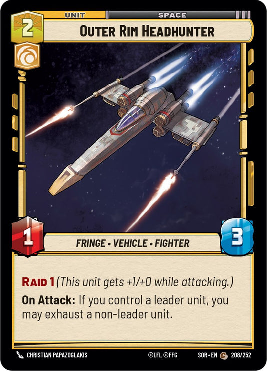 Outer Rim Headhunter [SOR - 208/252]