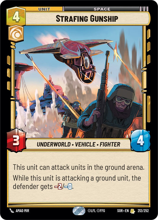 Strafing Gunship [SOR - 212/252]