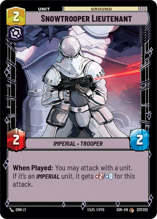Snowtrooper Lieutenant [SOR - 227/252]