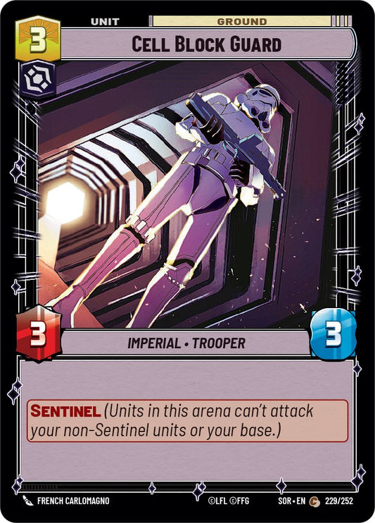 Cell Block Guard [SOR - 229/252]