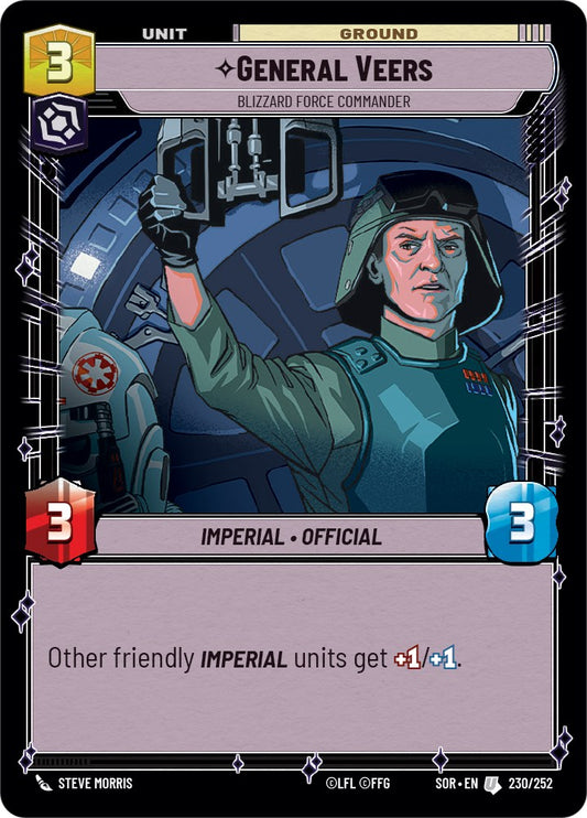 General Veers - Blizzard Force Commander [SOR - 230/252]
