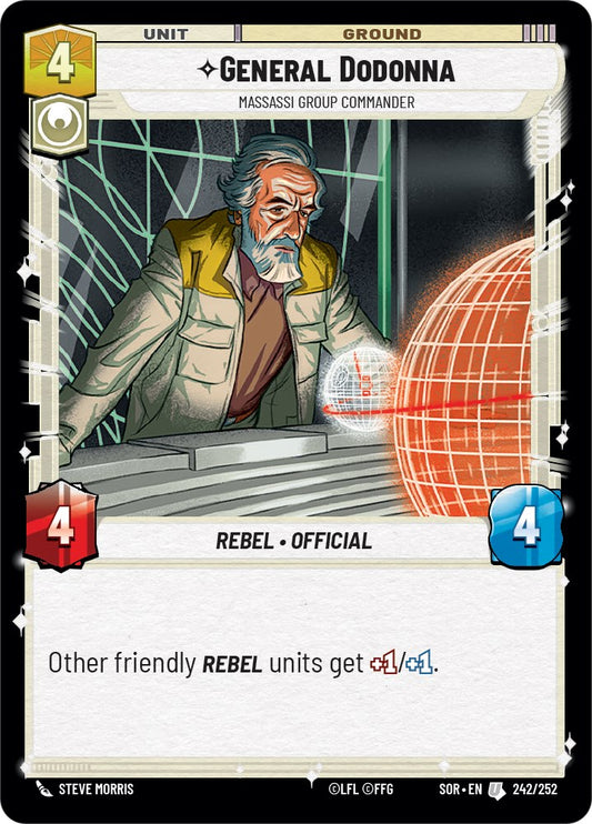 General Dodonna - Massassi Group Commander [SOR - 242/252]