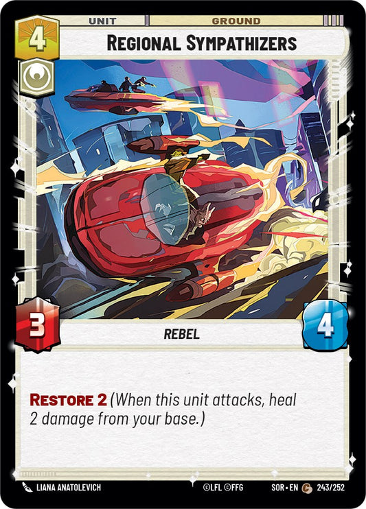 Regional Sympathizers [SOR - 243/252]