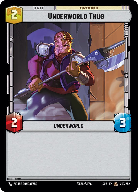 Underworld Thug [SOR - 247/252]