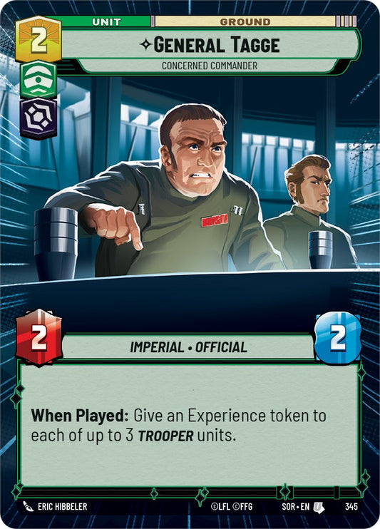General Tagge - Concerned Commander (Hyperspace) [SOR - 345]