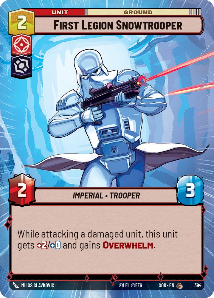 First Legion Snowtrooper (Hyperspace) [SOR - 394]