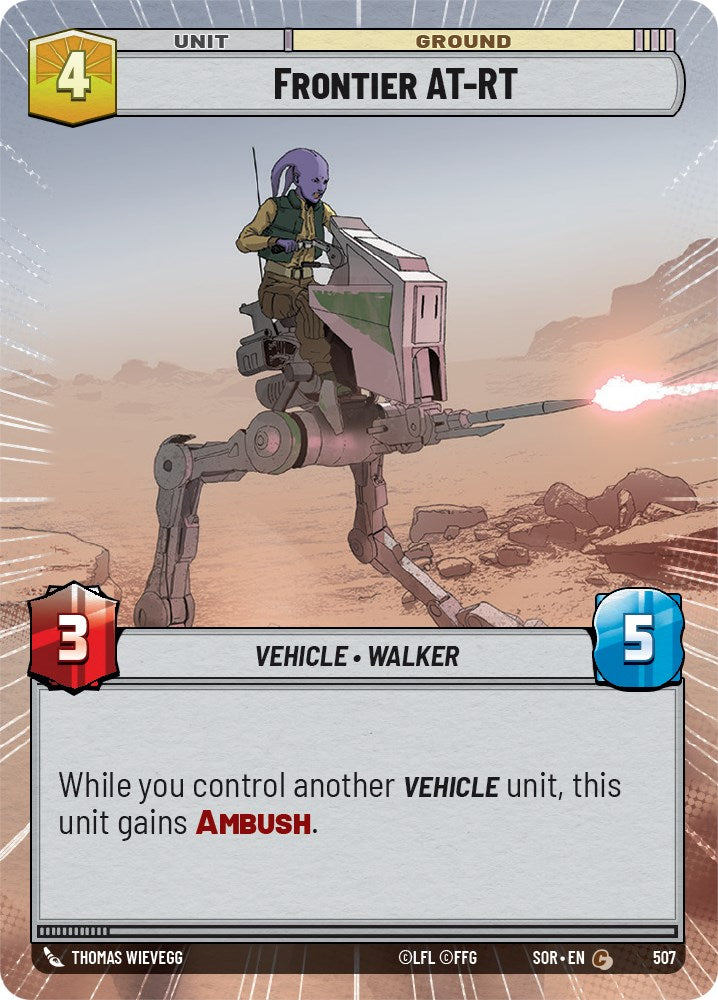 Frontier AT-RT (Hyperspace) [SOR - 507]