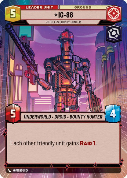 IG-88 - Ruthless Bounty Hunter (Hyperspace) (Back)