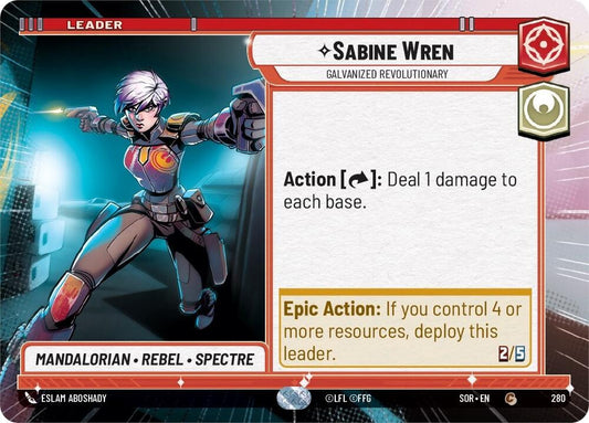 Sabine Wren - Galvanized Revolutionary (Hyperspace) [SOR - 280]