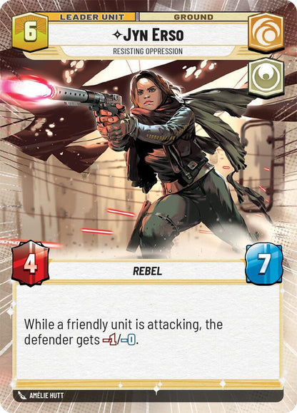Jyn Erso - Resisting Oppression (Hyperspace) (Back)