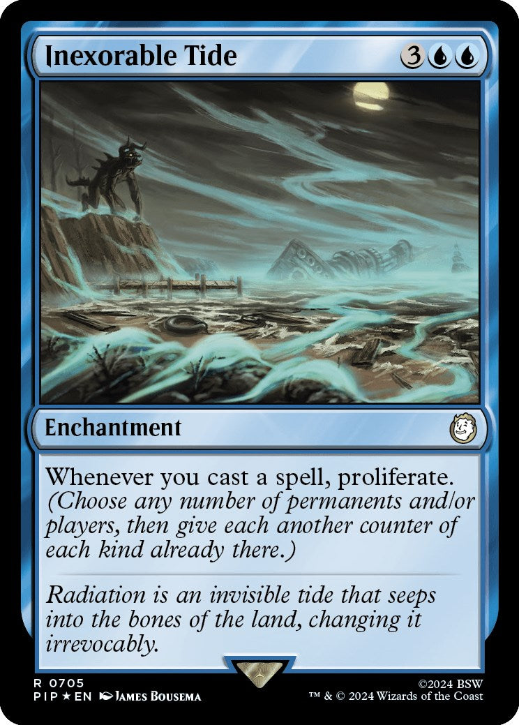 Inexorable Tide Surge Foil