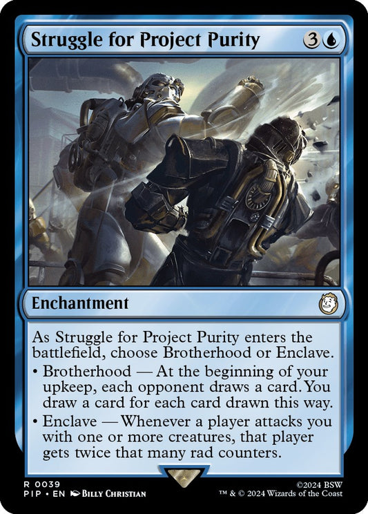 Struggle for Project Purity [PIP - 39]