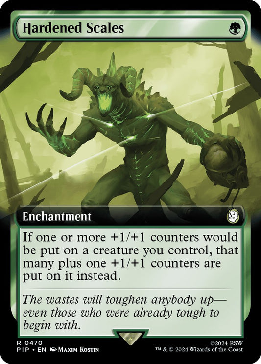 Hardened Scales (Extended Art) [PIP - 470]