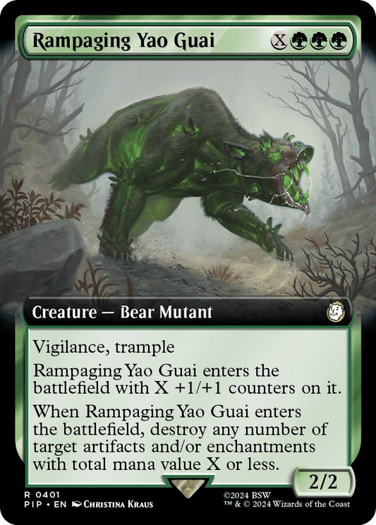 Rampaging Yao Guai Extended Art