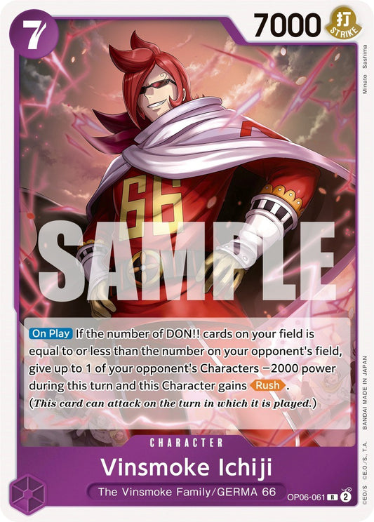 Vinsmoke Ichiji (061) [OP06 - 061]