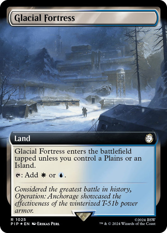 Glacial Fortress (Extended Art) (Surge Foil)
