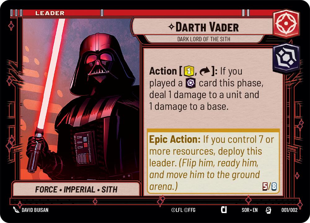 Darth Vader - Dark Lord of the Sith [PRE - 001/002]