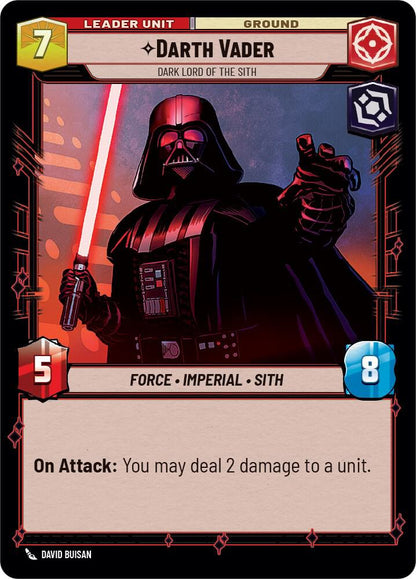 Darth Vader - Dark Lord of the Sith (Back)