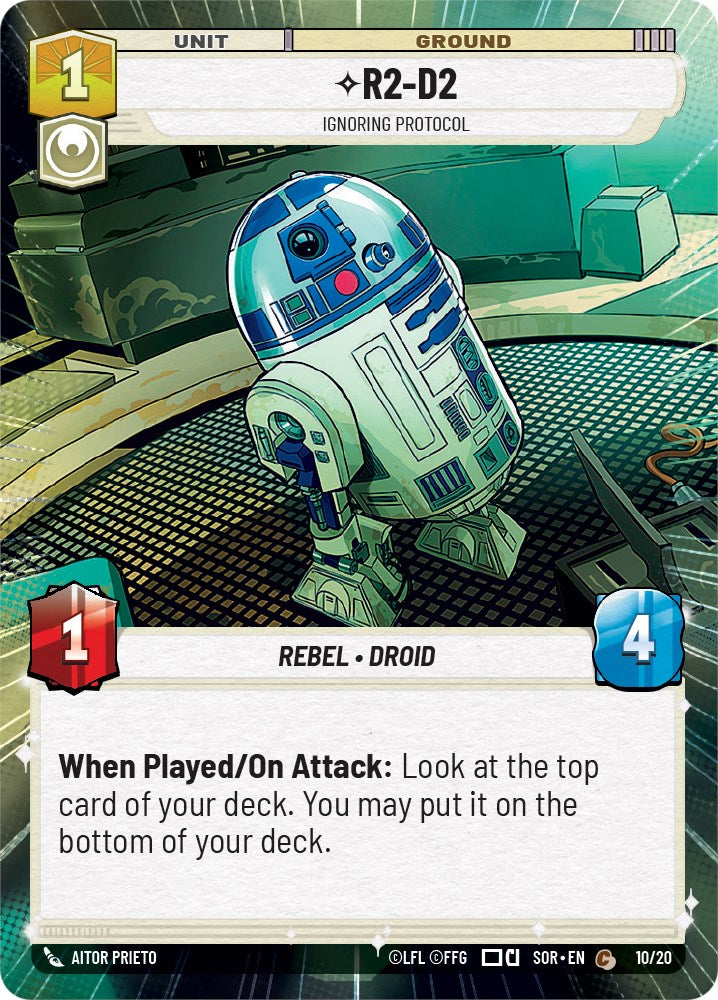 R2-D2 - Ignoring Protocol (Hyperspace) [SOR-WPP - 010]