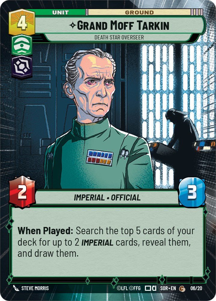 Grand Moff Tarkin - Death Star Overseer (Hyperspace) [SOR-WPP - 06/20]