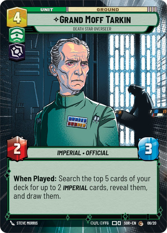 Grand Moff Tarkin - Death Star Overseer (Hyperspace) [SOR-WPP - 06/20]