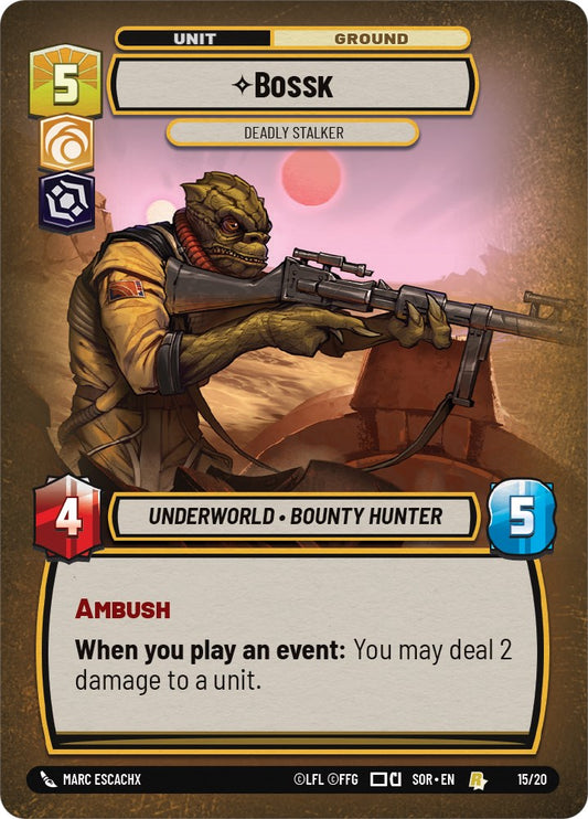 Bossk - Deadly Stalker [SOR-WPP - 15/20]